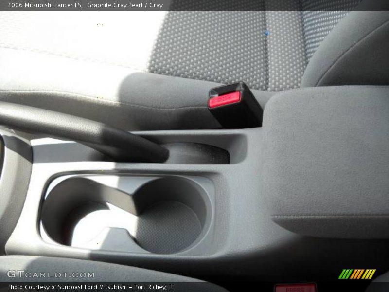Graphite Gray Pearl / Gray 2006 Mitsubishi Lancer ES