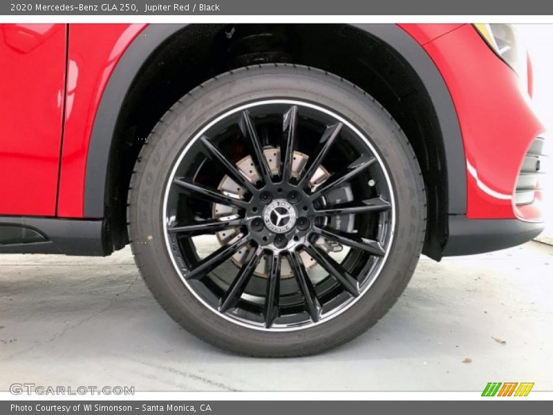 Jupiter Red / Black 2020 Mercedes-Benz GLA 250