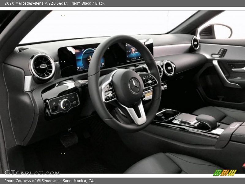 Night Black / Black 2020 Mercedes-Benz A 220 Sedan