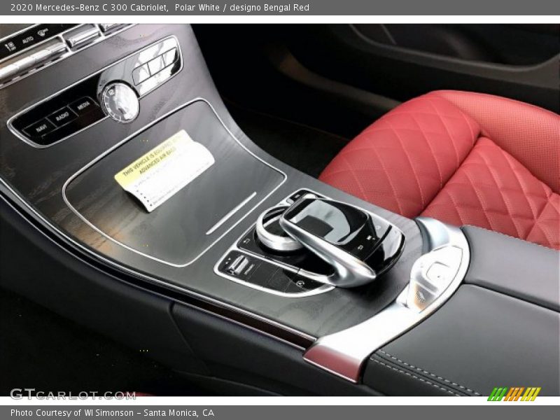 Polar White / designo Bengal Red 2020 Mercedes-Benz C 300 Cabriolet