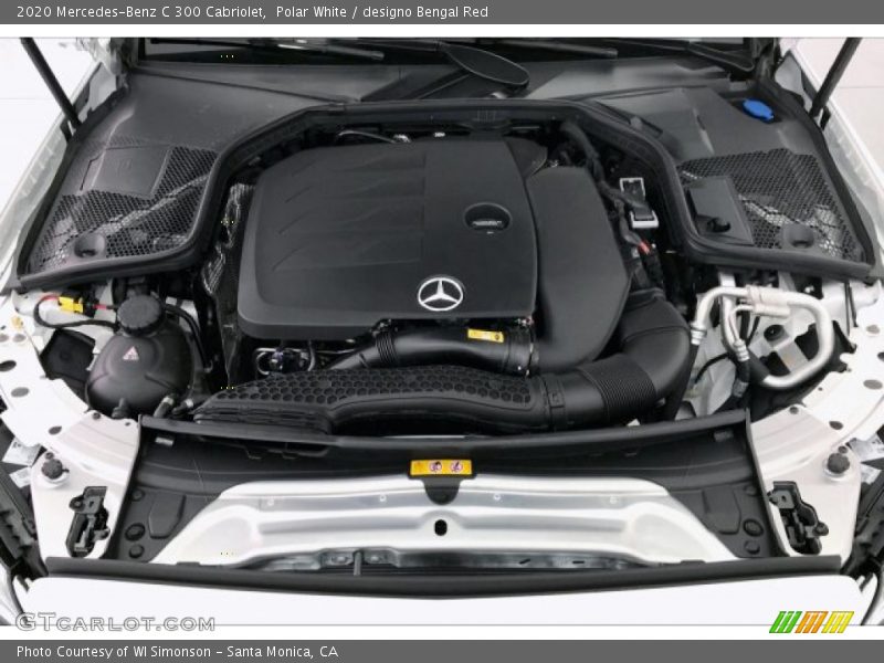  2020 C 300 Cabriolet Engine - 2.0 Liter Turbocharged DOHC 16-Valve VVT 4 Cylinder