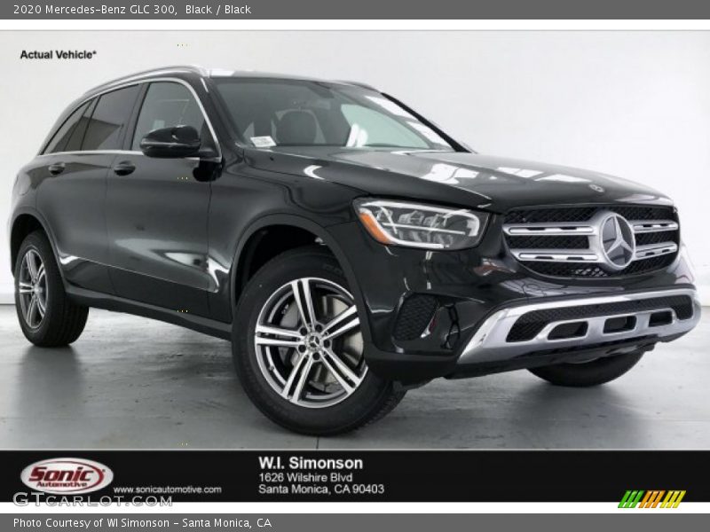 Black / Black 2020 Mercedes-Benz GLC 300