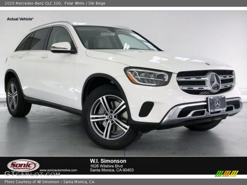 Polar White / Silk Beige 2020 Mercedes-Benz GLC 300