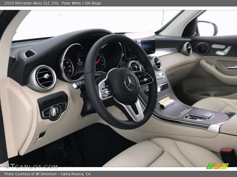 Polar White / Silk Beige 2020 Mercedes-Benz GLC 300