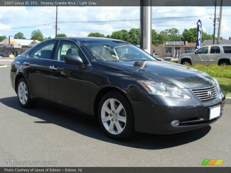 Smokey Granite Mica / Light Gray 2007 Lexus ES 350