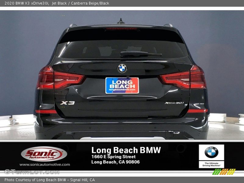 Jet Black / Canberra Beige/Black 2020 BMW X3 xDrive30i