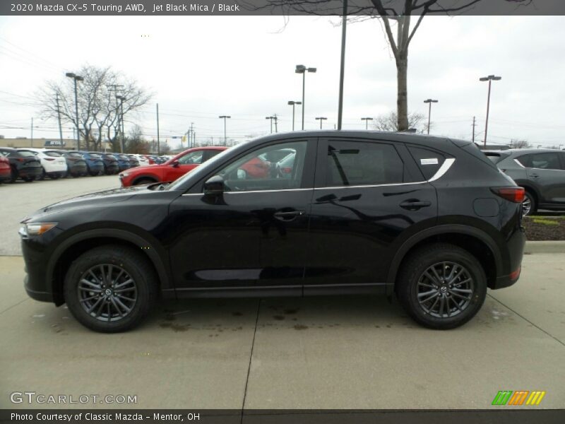 Jet Black Mica / Black 2020 Mazda CX-5 Touring AWD