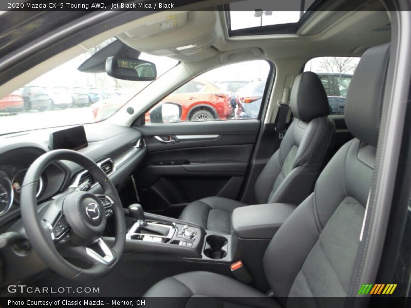 Jet Black Mica / Black 2020 Mazda CX-5 Touring AWD