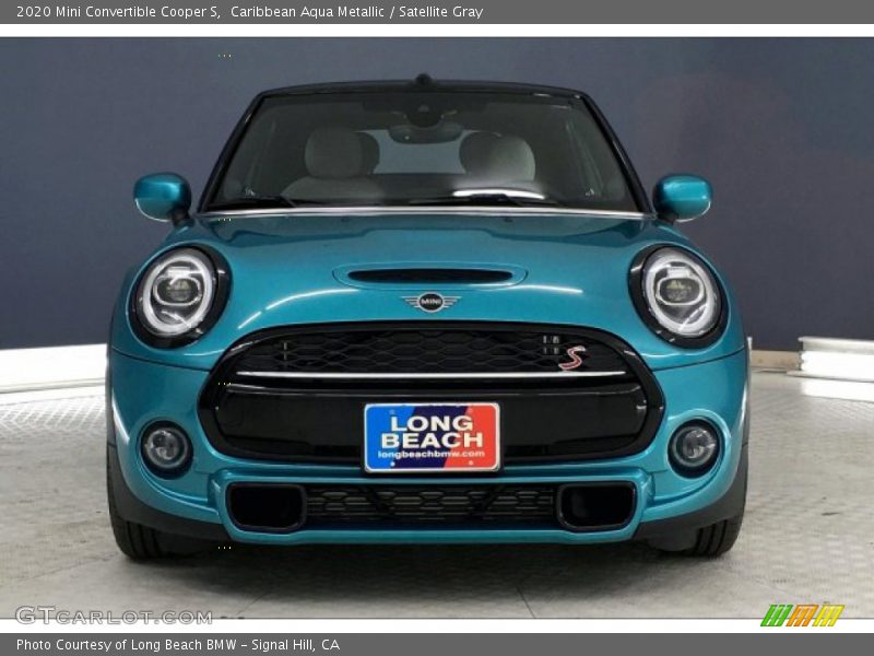Caribbean Aqua Metallic / Satellite Gray 2020 Mini Convertible Cooper S