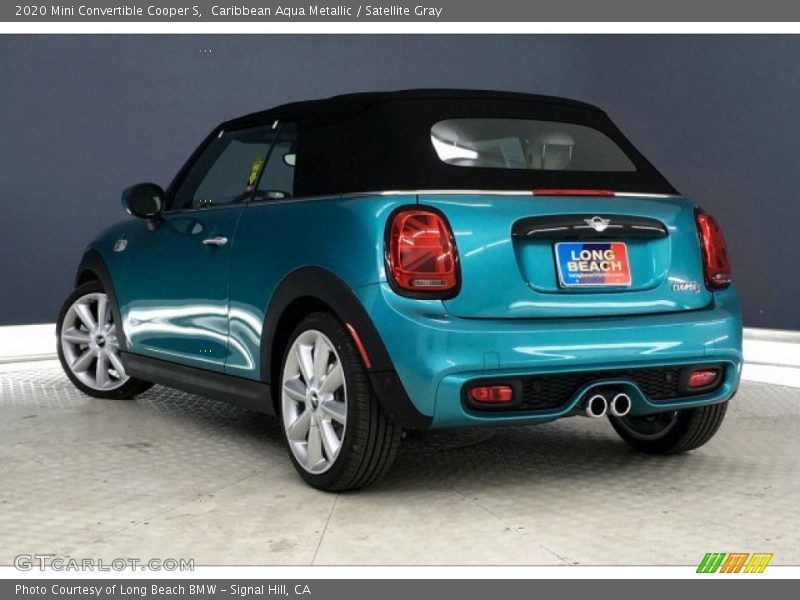 Caribbean Aqua Metallic / Satellite Gray 2020 Mini Convertible Cooper S