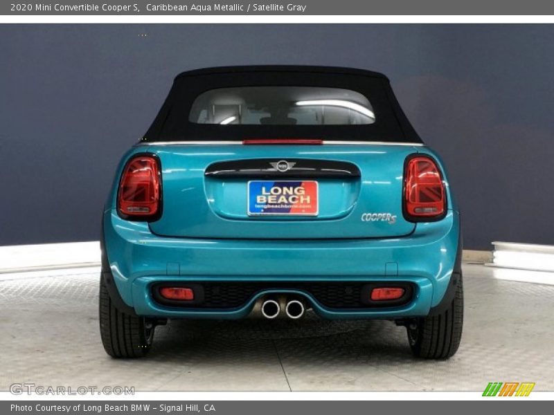 Caribbean Aqua Metallic / Satellite Gray 2020 Mini Convertible Cooper S