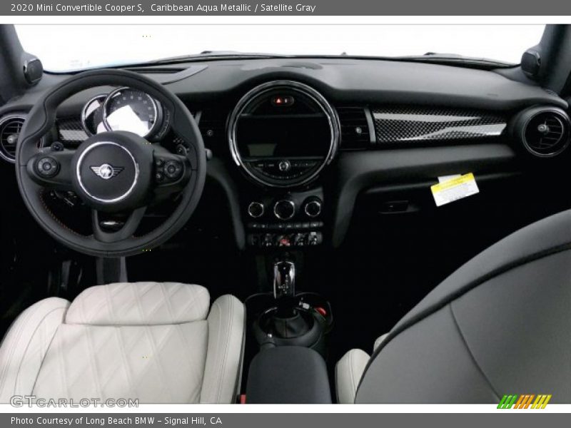 Caribbean Aqua Metallic / Satellite Gray 2020 Mini Convertible Cooper S