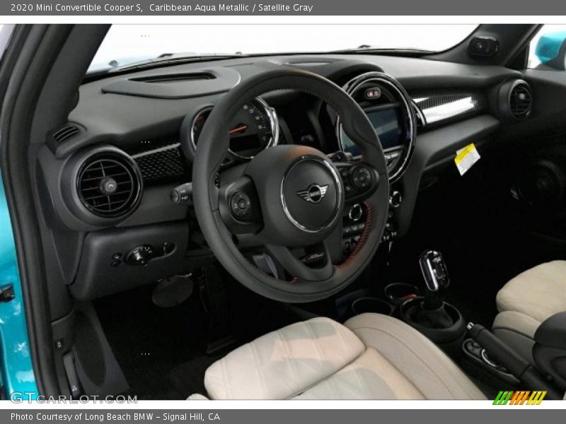 Caribbean Aqua Metallic / Satellite Gray 2020 Mini Convertible Cooper S