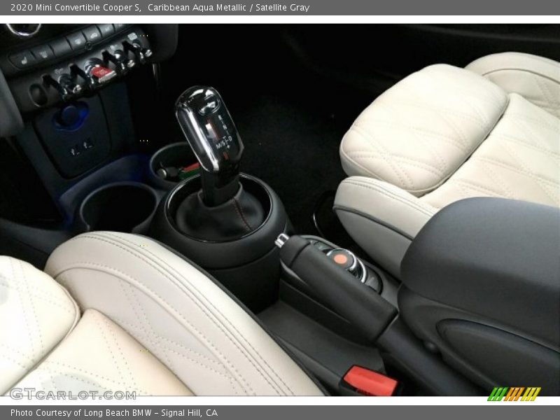Caribbean Aqua Metallic / Satellite Gray 2020 Mini Convertible Cooper S