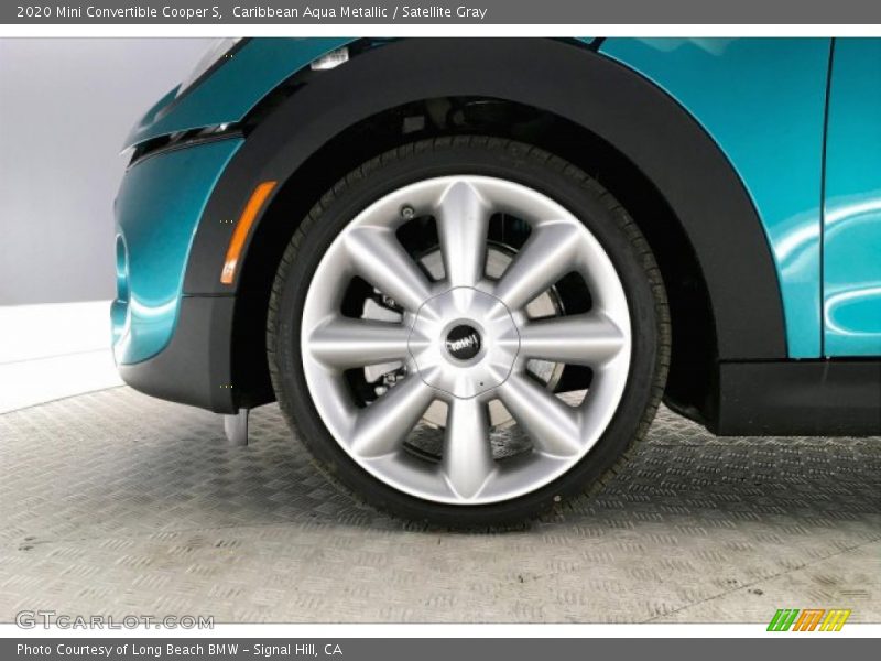 Caribbean Aqua Metallic / Satellite Gray 2020 Mini Convertible Cooper S