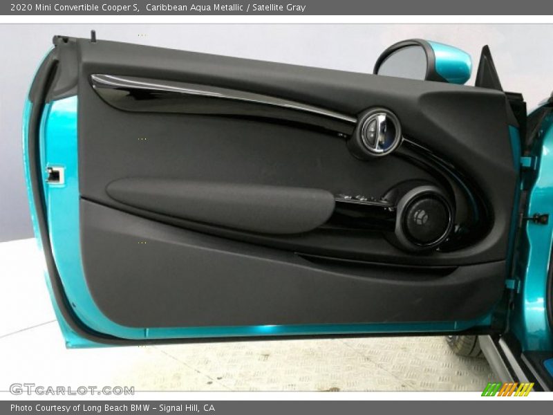 Caribbean Aqua Metallic / Satellite Gray 2020 Mini Convertible Cooper S
