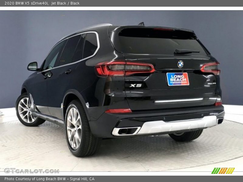Jet Black / Black 2020 BMW X5 sDrive40i
