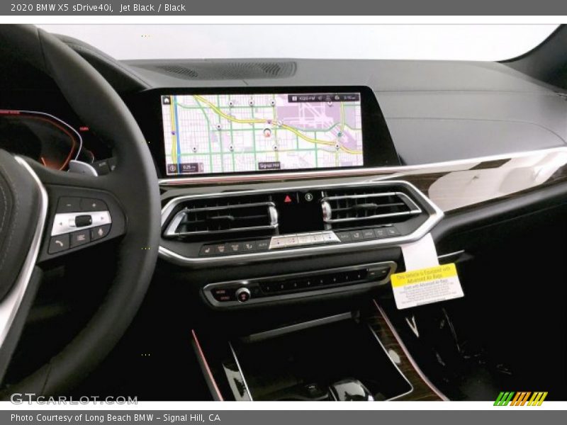 Jet Black / Black 2020 BMW X5 sDrive40i