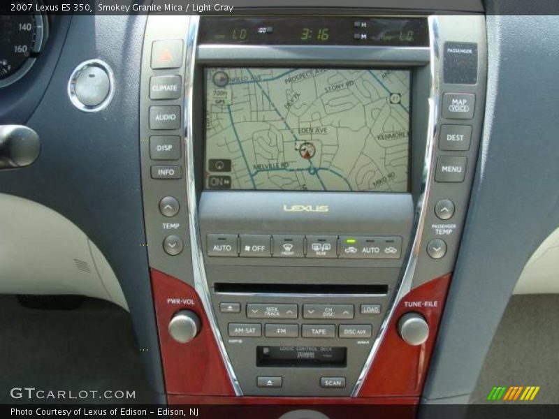 Smokey Granite Mica / Light Gray 2007 Lexus ES 350