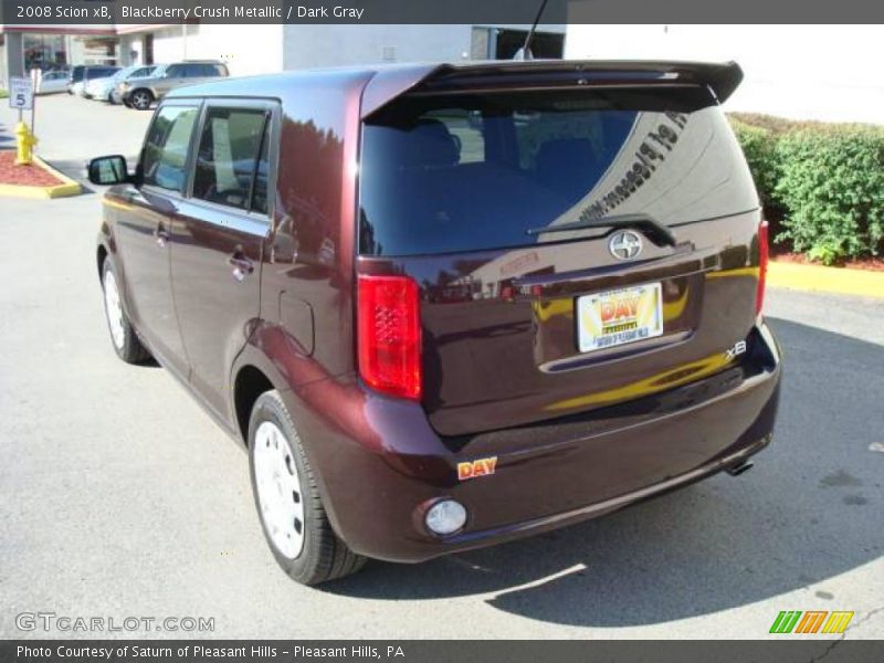 Blackberry Crush Metallic / Dark Gray 2008 Scion xB