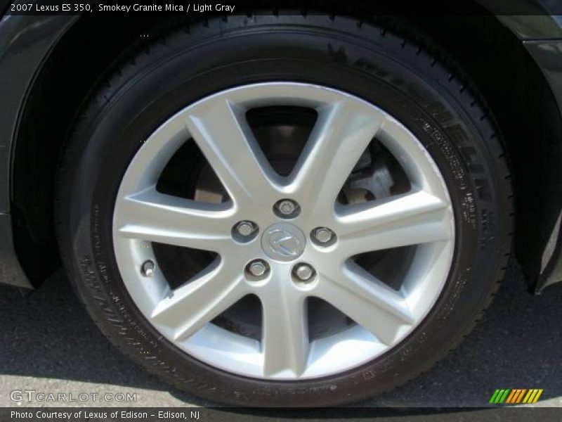 Smokey Granite Mica / Light Gray 2007 Lexus ES 350