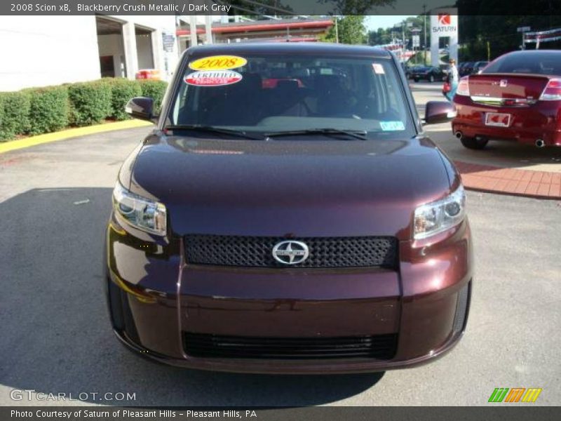 Blackberry Crush Metallic / Dark Gray 2008 Scion xB
