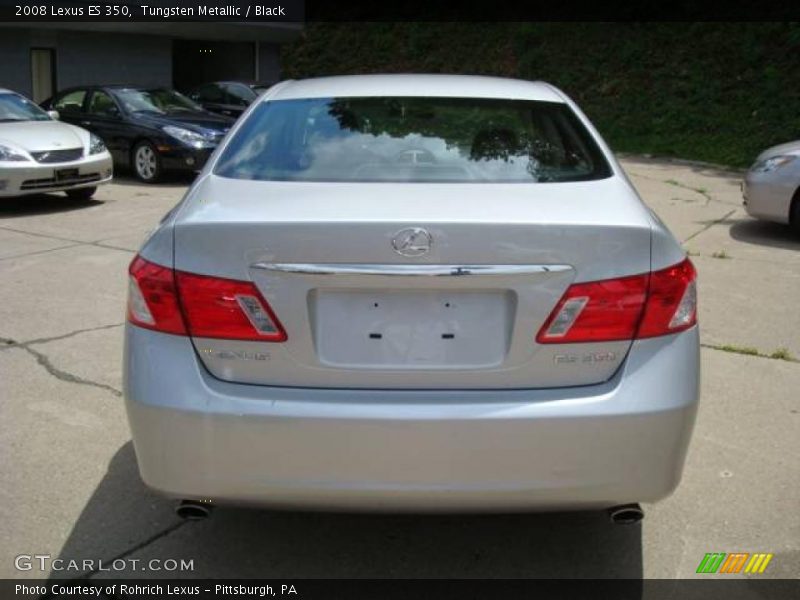 Tungsten Metallic / Black 2008 Lexus ES 350