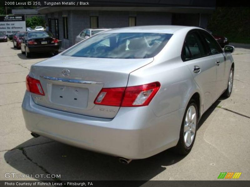 Tungsten Metallic / Black 2008 Lexus ES 350