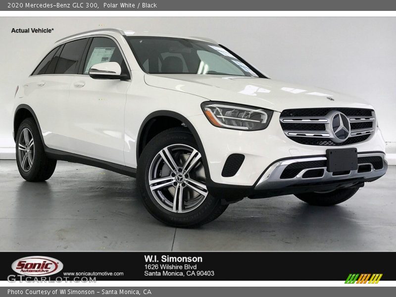 Polar White / Black 2020 Mercedes-Benz GLC 300