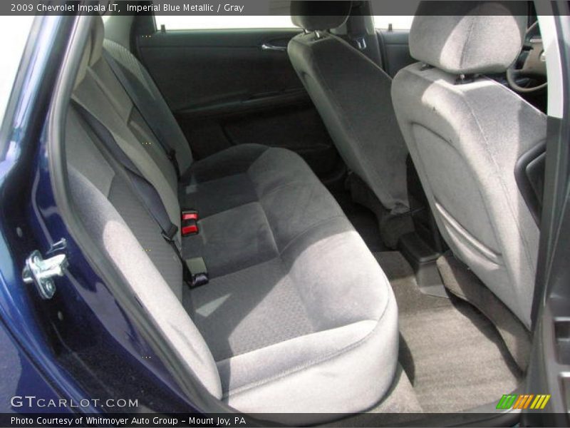 Imperial Blue Metallic / Gray 2009 Chevrolet Impala LT