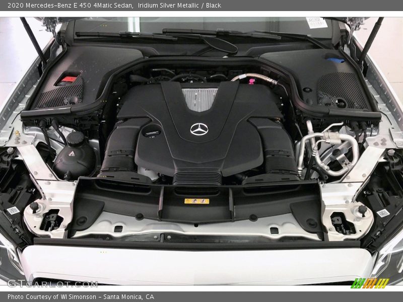 Iridium Silver Metallic / Black 2020 Mercedes-Benz E 450 4Matic Sedan