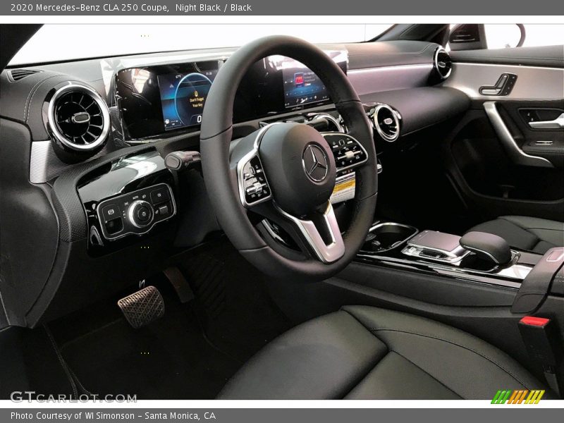 Night Black / Black 2020 Mercedes-Benz CLA 250 Coupe