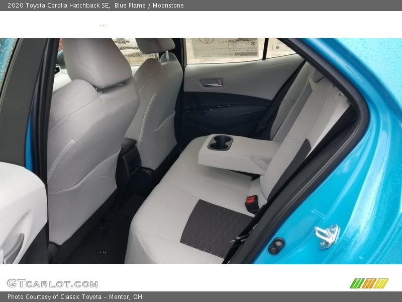 Blue Flame / Moonstone 2020 Toyota Corolla Hatchback SE