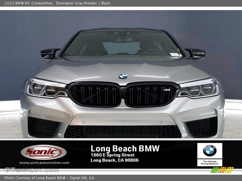 Donington Gray Metallic / Black 2020 BMW M5 Competition