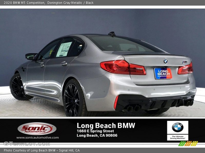 Donington Gray Metallic / Black 2020 BMW M5 Competition