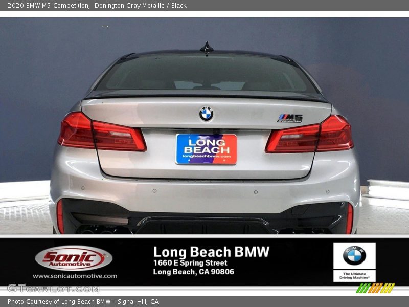 Donington Gray Metallic / Black 2020 BMW M5 Competition