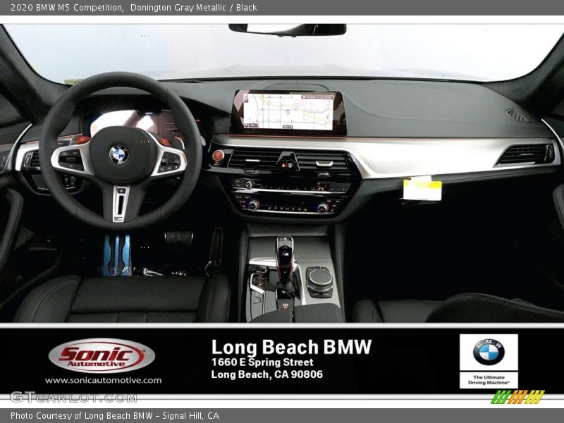 Donington Gray Metallic / Black 2020 BMW M5 Competition