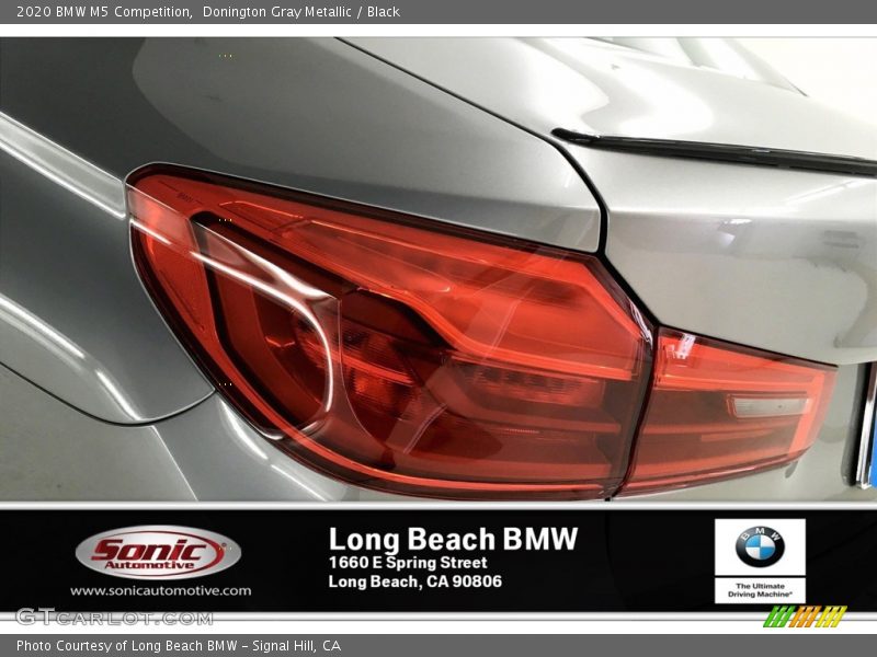 Donington Gray Metallic / Black 2020 BMW M5 Competition