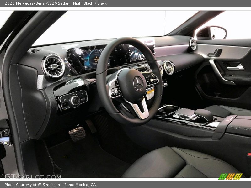 Night Black / Black 2020 Mercedes-Benz A 220 Sedan