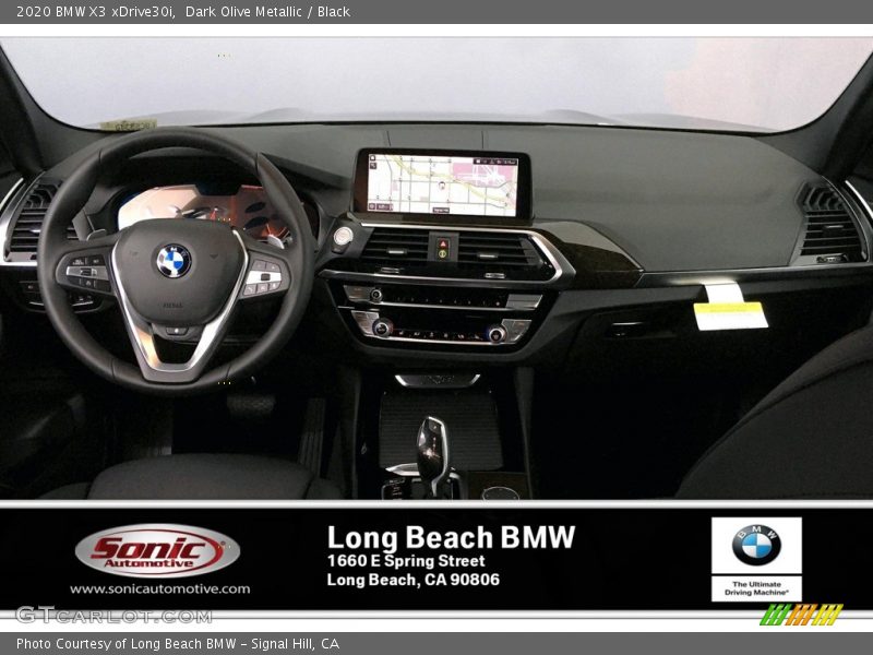 Dark Olive Metallic / Black 2020 BMW X3 xDrive30i