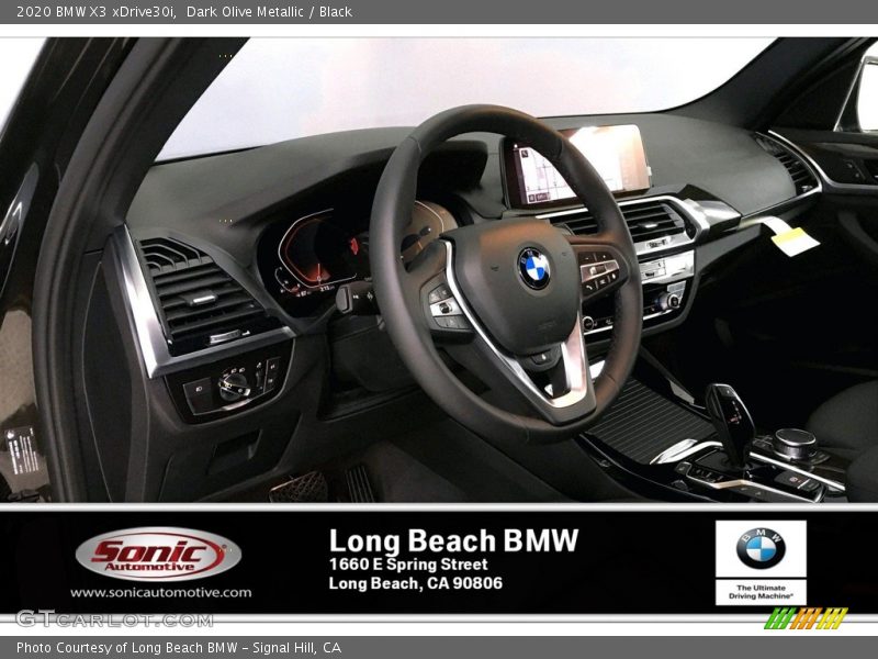 Dark Olive Metallic / Black 2020 BMW X3 xDrive30i