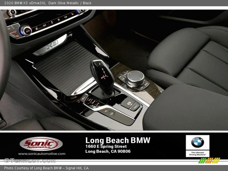 Dark Olive Metallic / Black 2020 BMW X3 xDrive30i