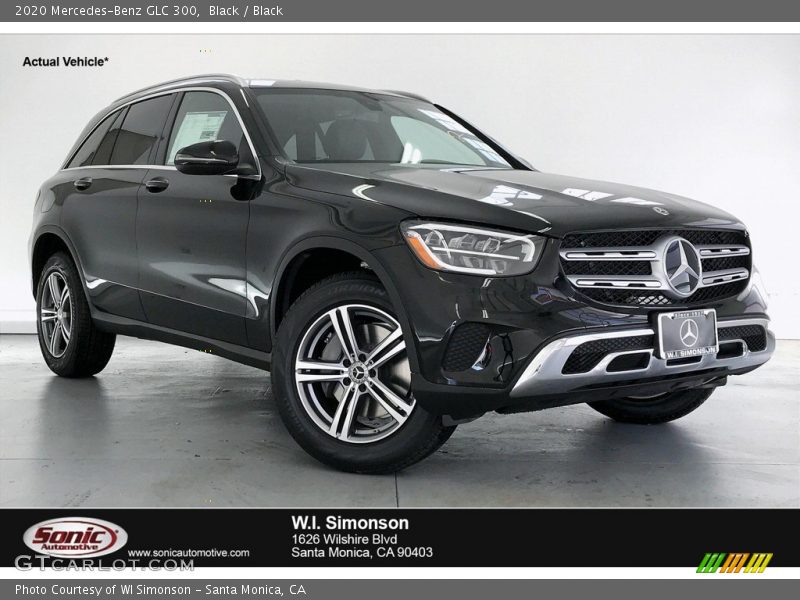 Black / Black 2020 Mercedes-Benz GLC 300