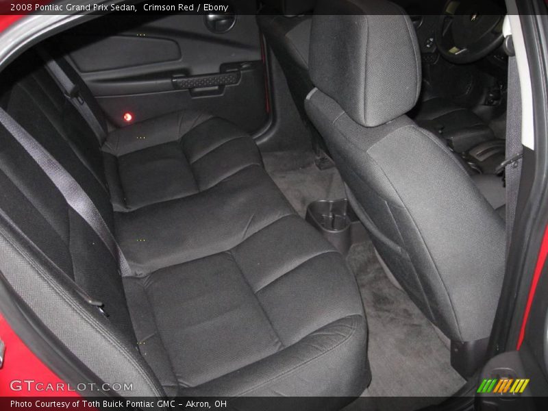 Crimson Red / Ebony 2008 Pontiac Grand Prix Sedan