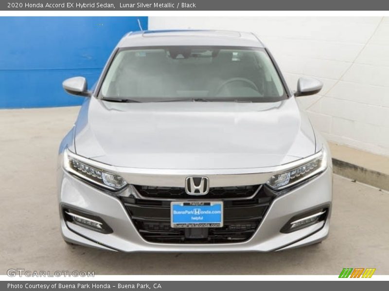 Lunar Silver Metallic / Black 2020 Honda Accord EX Hybrid Sedan