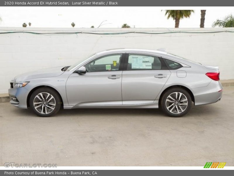 Lunar Silver Metallic / Black 2020 Honda Accord EX Hybrid Sedan