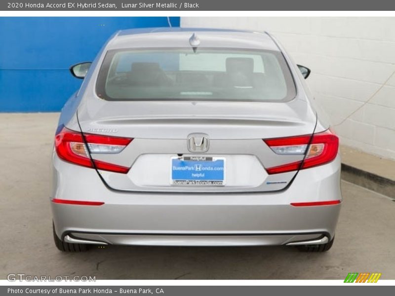 Lunar Silver Metallic / Black 2020 Honda Accord EX Hybrid Sedan