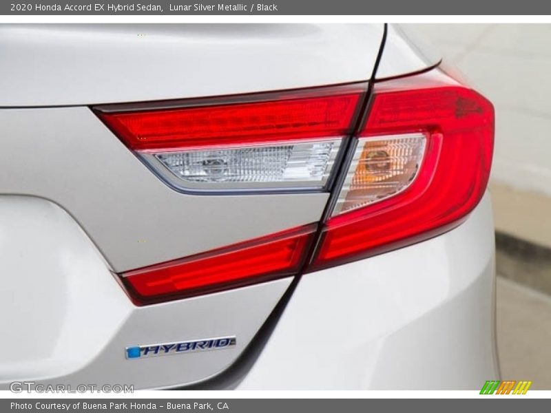 Lunar Silver Metallic / Black 2020 Honda Accord EX Hybrid Sedan