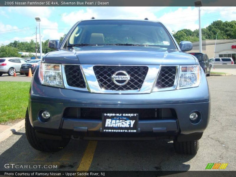 Silverton Blue Pearl / Desert 2006 Nissan Pathfinder SE 4x4