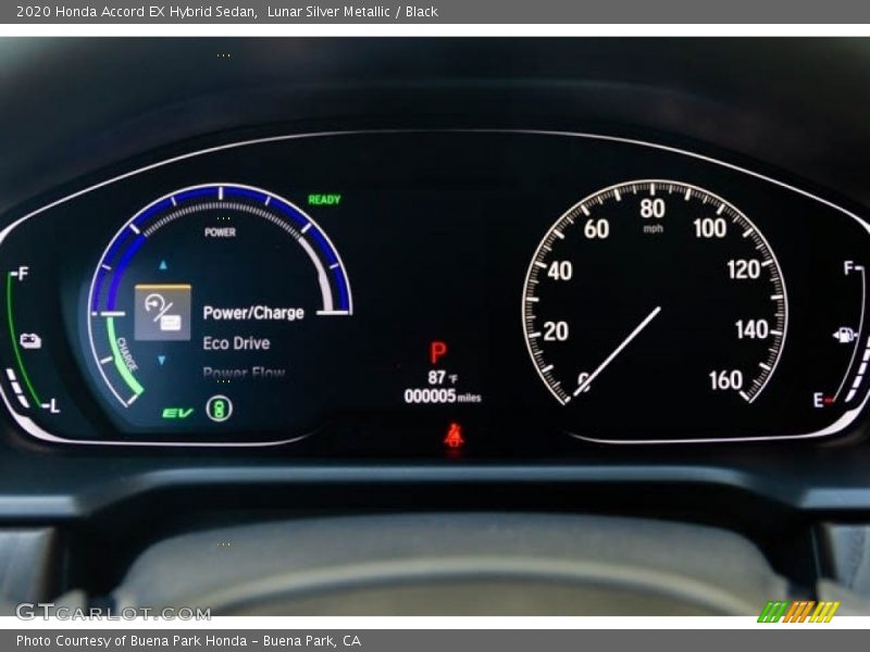  2020 Accord EX Hybrid Sedan EX Hybrid Sedan Gauges